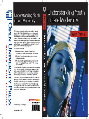cover image of Understanding Youth in Late Modernity